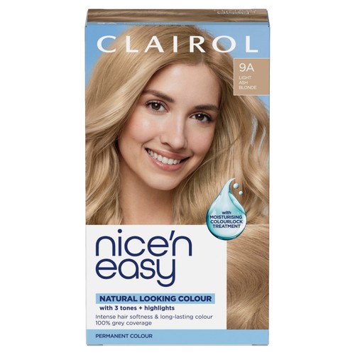Clairol Nice n Easy Creme Permanent Hair Dye - 9a Light Ash Blonde