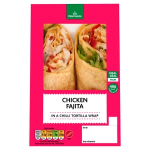 Morrisons Limited Edition Chicken Fajita Wrap