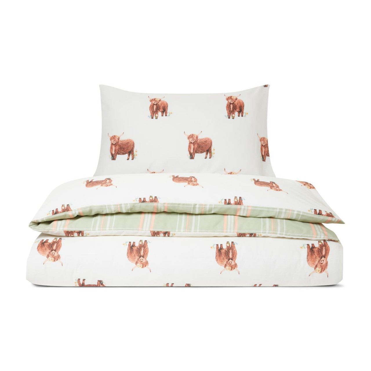 Nutmeg Home Highland Meadow Easy Care Duvet Set Double