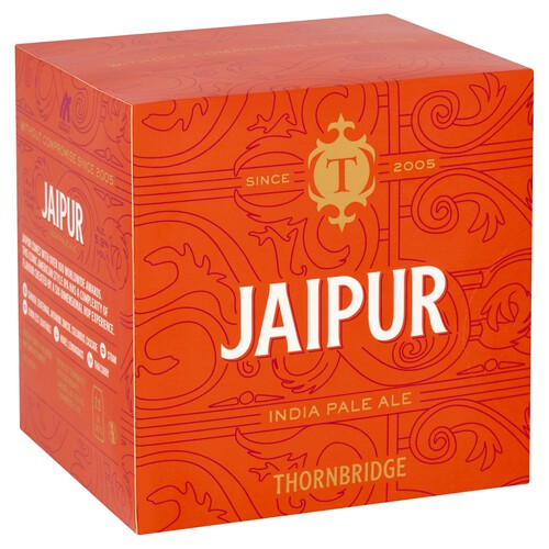 Thornbridge Jaipur India Pale Ale Cans 