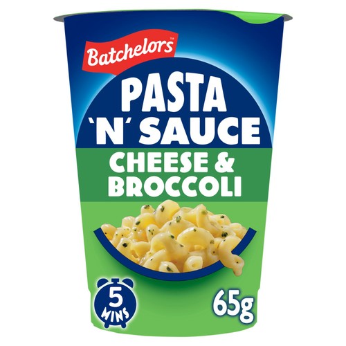 Batchelors Pasta 'n' Sauce Cheese & Broccoli Flavour Instant Pasta Pot 65g