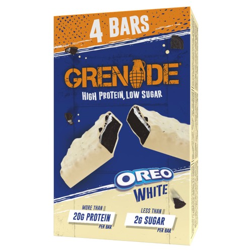 Grenade Protein Bars Oreo White