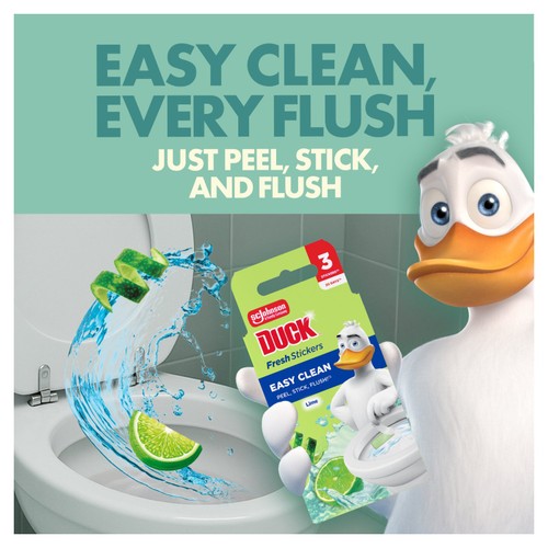 Duck Toilet Fresh Strips Lime