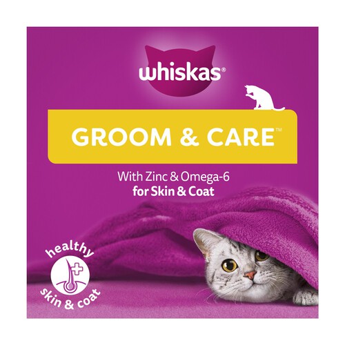 Whiskas Groom & Care Cat Treats With Chicken