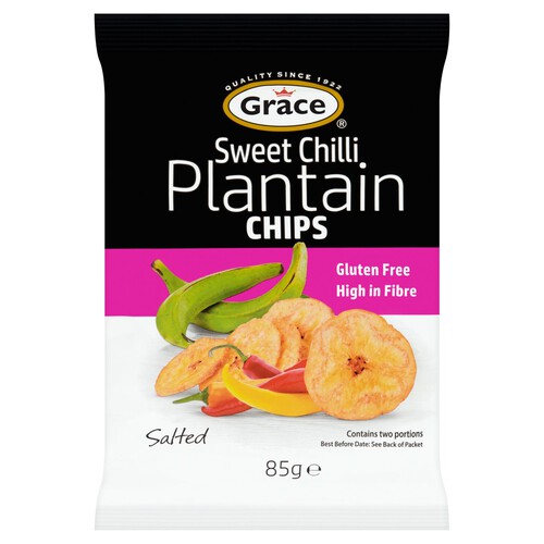 Grace Plantain Chips Sweet Chilli 