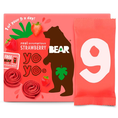 BEAR Yoyos Strawberry Family Pack