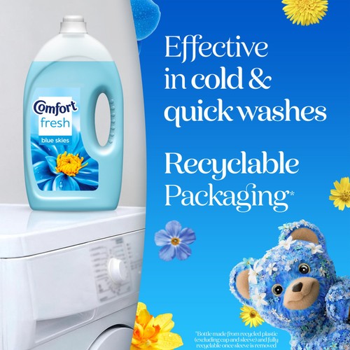 Comfort Fresh Fabric Conditioner Blue Skies 80 Washes