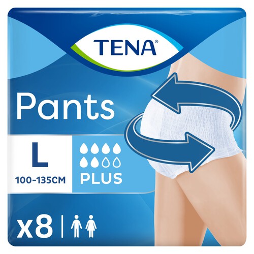 TENA Incontinence Pants Plus L