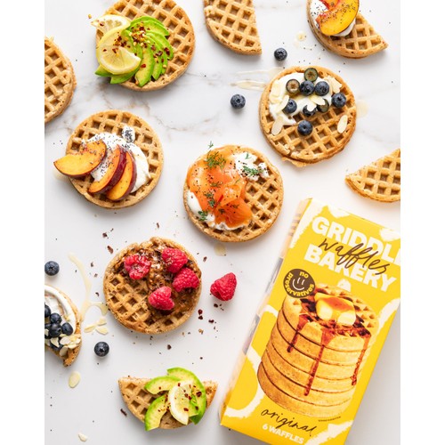 Griddle 6 Wholegrain Waffles Original