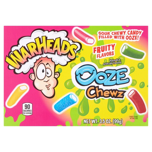 Warheads Ooze Chews Theatre Box 