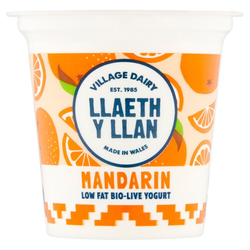 Village Dairy Llaeth Y Llan Mandarin Yogurt  