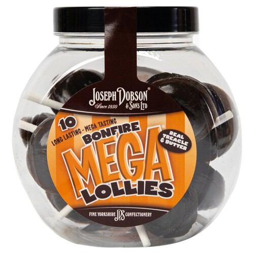 Joseph Dobson & Sons Bonfire 10 Mega Lollies 