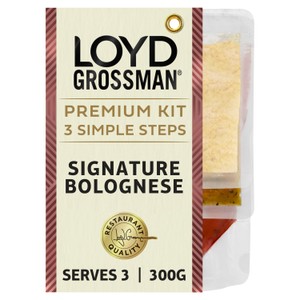 Loyd Grossman Signature Bolognese Sauce Meal Kit 300g