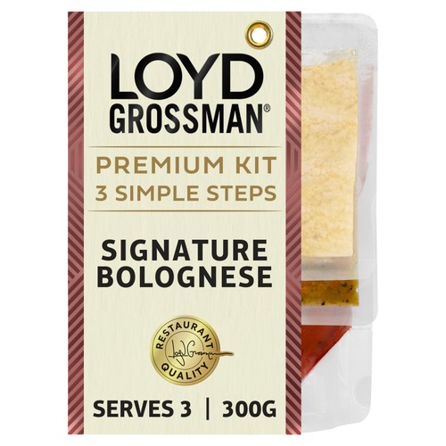 Loyd Grossman Signature Bolognese Sauce Meal Kit 300g