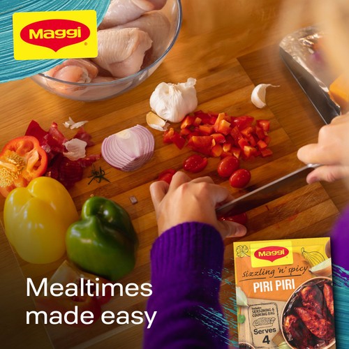 Maggi Juicy Smoky Piri Piri Chicken Herb and Spice Seasoning Mix