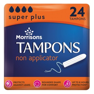 Morrisons Tampons Non-Applicator Regular