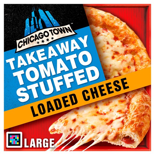 Chicago Town Cheese Pizza Tomato Stuffed Crust Takeaway