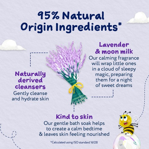 Childs Farm Slumbertime Bath Soak Lavender & Moon Milk