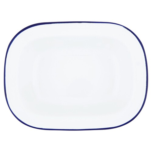 Morrisons Enamel Pie Dish Small