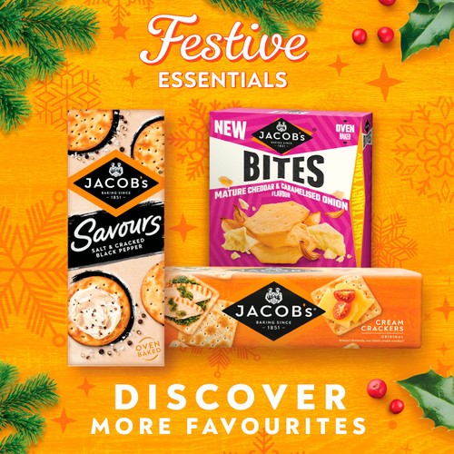 Jacob's Savoury Favourites Crackers Assortment