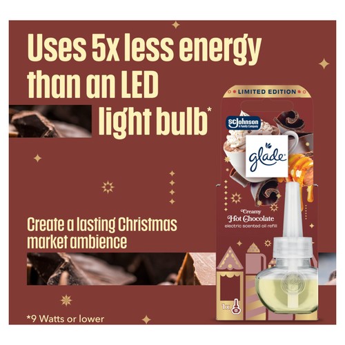 Glade Electric Scented Oil Plug In Festive Honey and Chocolate 20ml