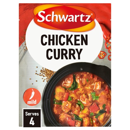 Schwartz Slow Cookers Chicken Curry Recipe Mix