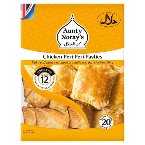 Aunty Noray's Chicken Peri-Peri Pasties