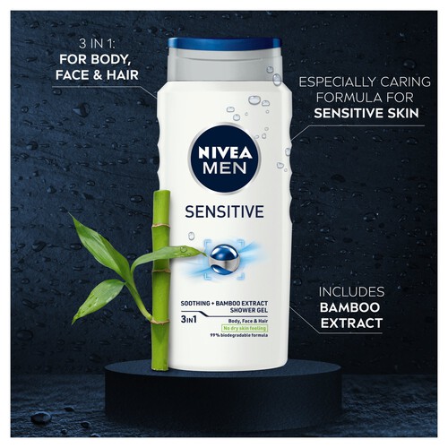 NIVEA MEN Sensitive Shower Gel