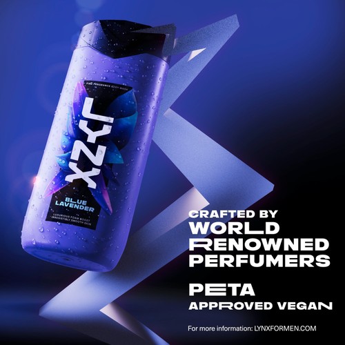 Lynx Shower Gel Blue Lavender   400ml