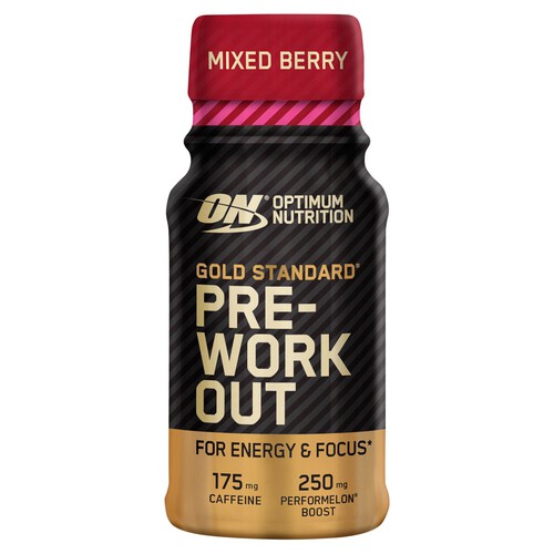 Optimum Nutrition Pre Workout Shot Mixed Berry