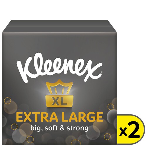 Kleenex Extra Large Compact Tissues 2 pack