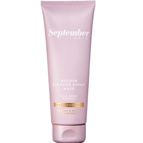 September Hair Bolder Blonder Purple Mask Acai Berry Extract