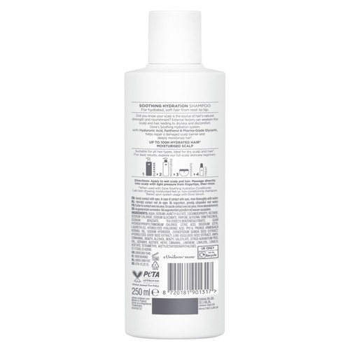 Dove Shampoo Soothinghydration 