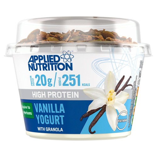 Applied Nutrition Vanilla Protein Yogurt With Granola