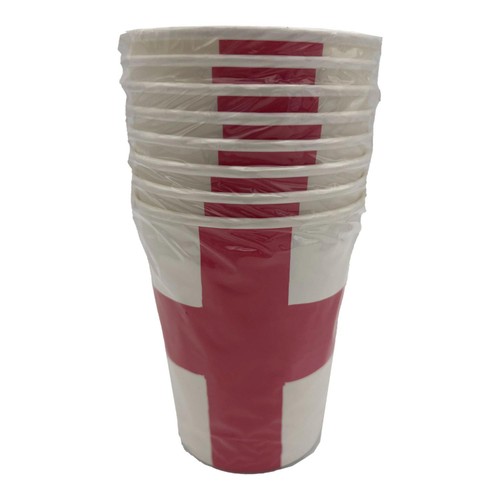 Morrisons Red & White Cups