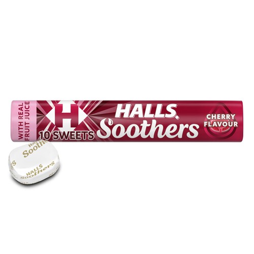 Halls Soothers Cherry