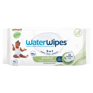 Waterwipes Biodegradable Textured Baby Wipes 60 Pack 60 per pack