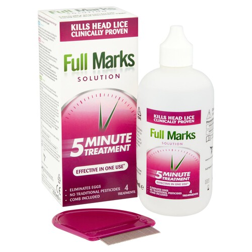 Full Marks Solution 5 Minute Treatment 4 Treatments