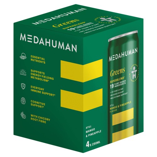 Medahuman Greens Superblend Mango & Pineapple 
