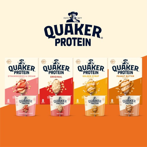 Quaker Oat So Simple Protein Golden Syrup Porridge Pot