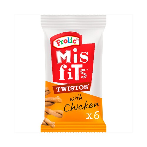 Misfits Twistos Dog Treats with Chicken