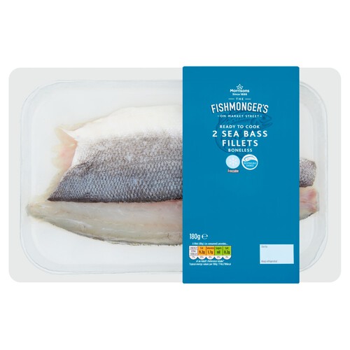 Morrisons Market Street 2 Sea Bass Fillets