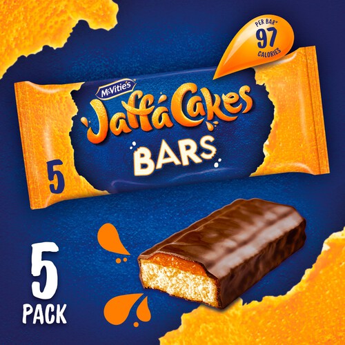 McVitie's Jaffa Original Cake Bar  5 Pack Multipack 