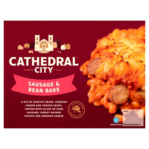 Cathedral City Baked Bean Sausage Bake 400G