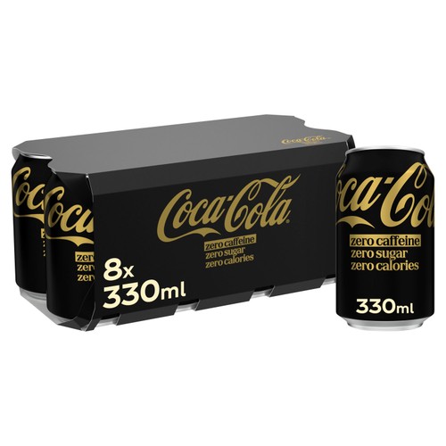 Coca-Cola Zero Sugar Zero Caffeine 8 x 330ml