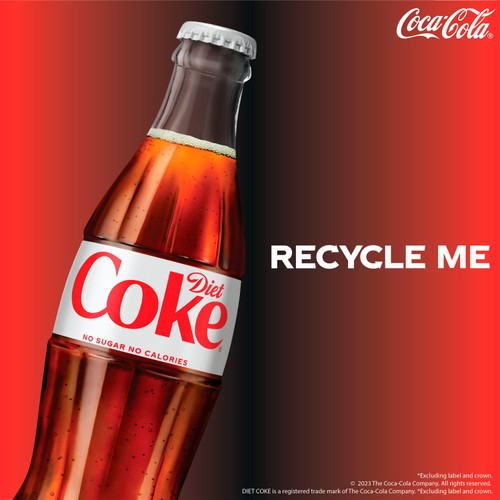 Diet Coke Bottles   4 x 250ml