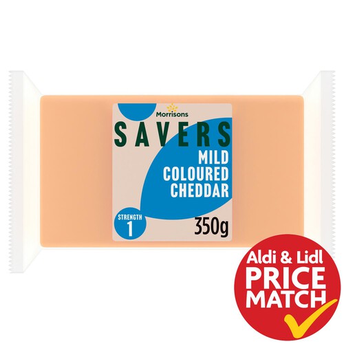 Morrisons Savers Mild Coloured Cheddar