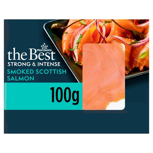 Morrisons The Best Strong & Intense Smoked Scottish Salmon 