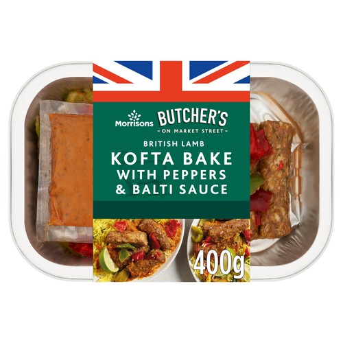 Morrisons Lamb Kofta Bake with Balti Sauce