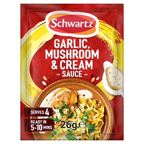 Schwartz Garlic & Mushroom Sauce Mix 26g
